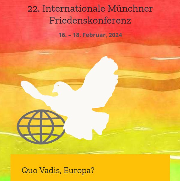Münchner Friedenskonferenz 2024