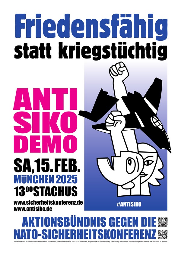 Friedensfähig statt kriegstüchtig / ANTI-SIKO-DEMO ...