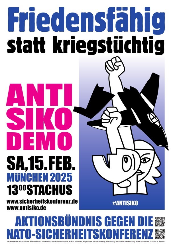 Friedensfähig statt kriegstüchtig / ANTI-SIKO-DEMO ...